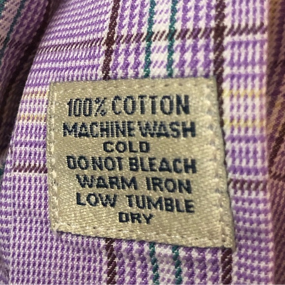 Peter Millar  long sleeve button up shirt Sz L EUC Beautiful shirt for Easter - Picture 4 of 6